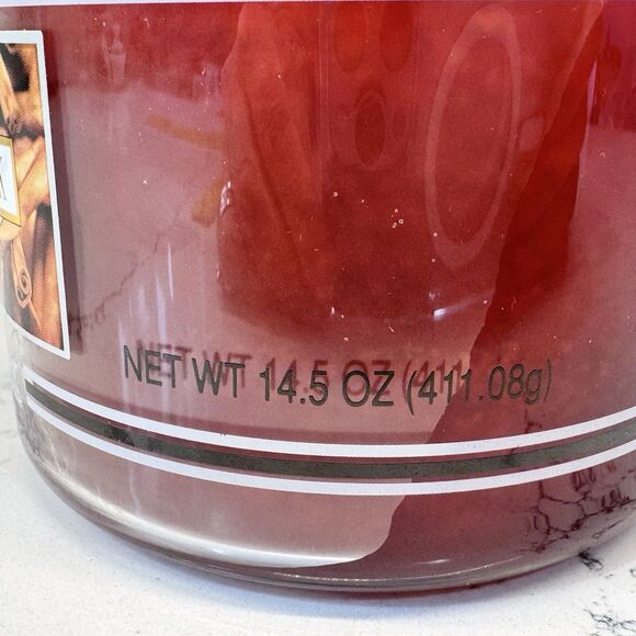 Vtg YANKEE CANDLE BLACK BAND WHITE LABEL HOUSEWARMER CANDLE Cinnamon Stick 14.5 - Picture 7 of 16